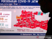 Jumlah Pasien Positif Corona di Jawa Timur Capai 474 Orang, Berikut Sebarannya
