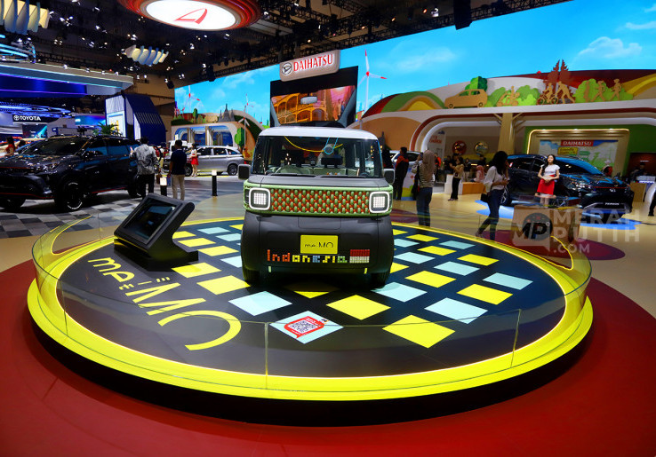 Mobil Listrik Konsep Daihatsu me:MO Mejeng di Ajang Otomotif GIIAS 2024