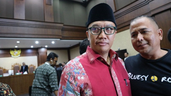 Eks Menpora Imam Nahrawi di Pengadilan Tipikor Jakarta