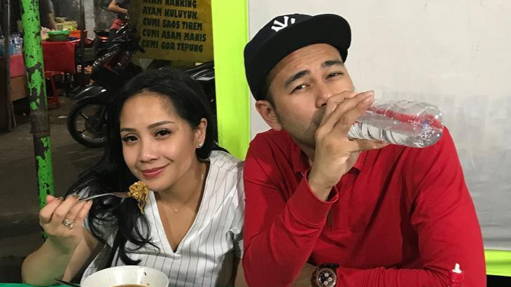 Nagita  Slavina dan Raffi Ahmad