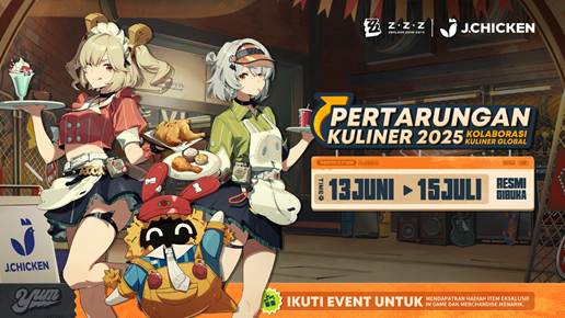Zenless Zone Zero Bikin Kolaborasi Seru, dari Menu Spesial J Chicken sampai Berburu Bangboo dalam Grafitti dengan Hadiah PS5