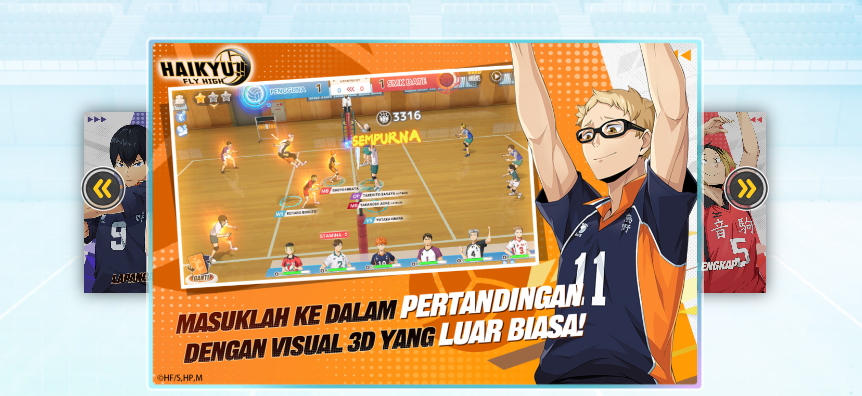Kode Redeem Haikyu Fly High Agustus 2025