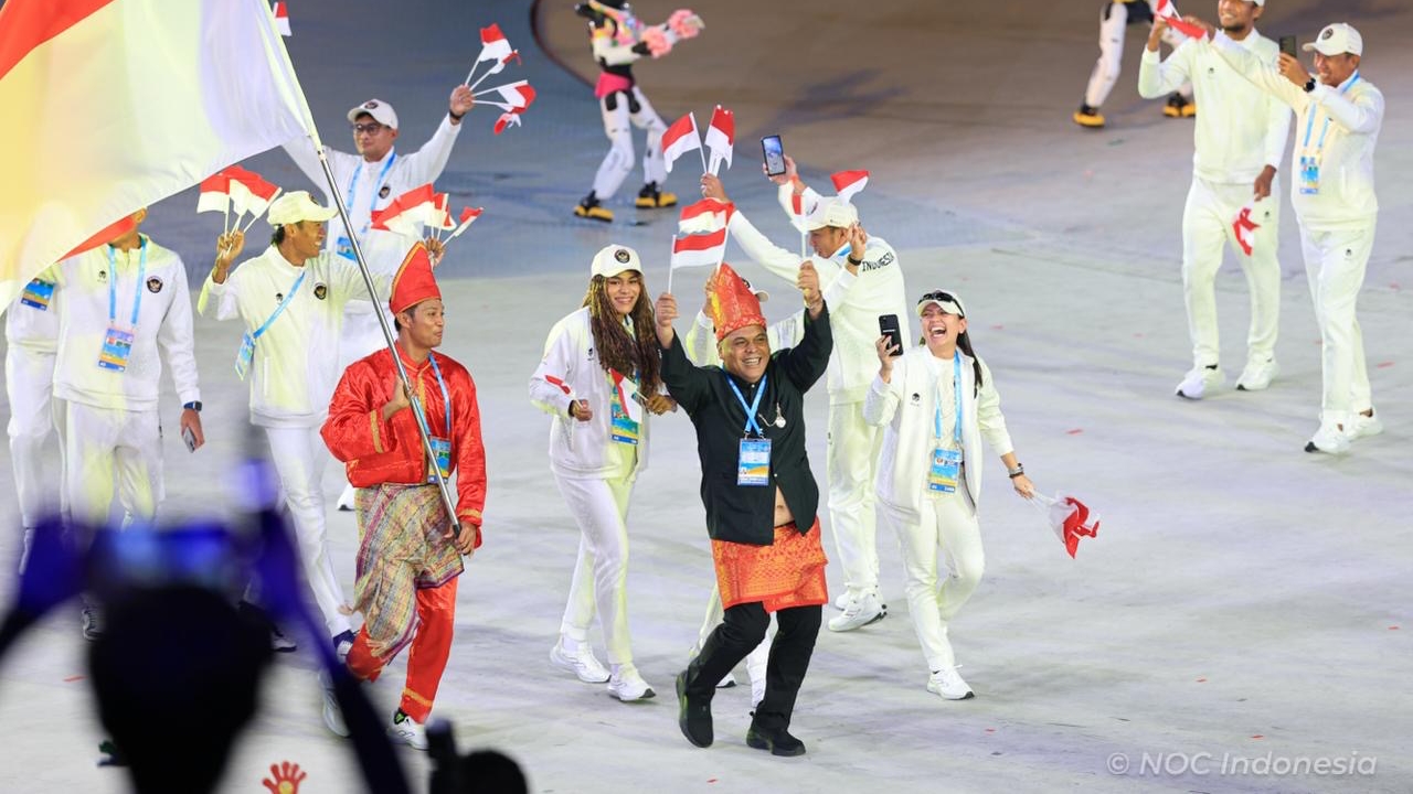 Kontingen Indonesia Tampil Berkelas di Asian Beach Games 2026, Angkat Budaya Nusantara