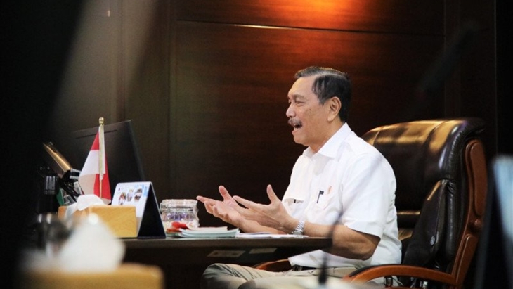 Menko Luhut Pastikan Vaksinasi Nasional COVID-19 Dimulai Rabu