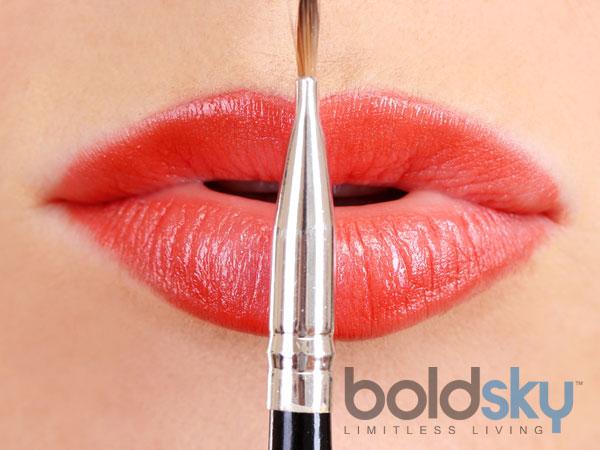Lipstik warna oranye pink (Foto: Boldsky)