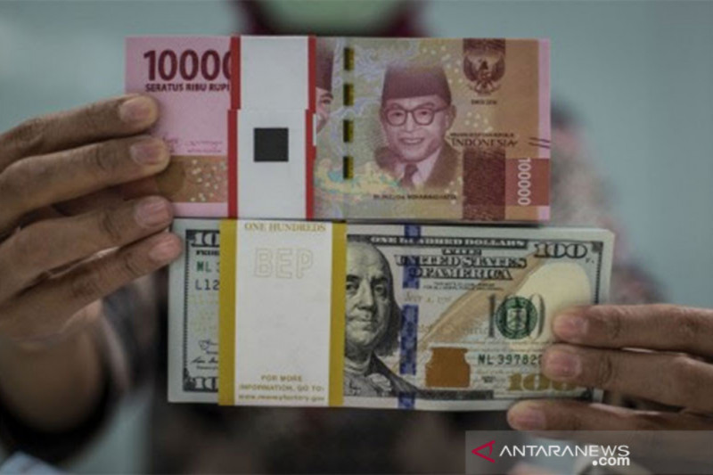 Rupiah. (Foto: Antara)