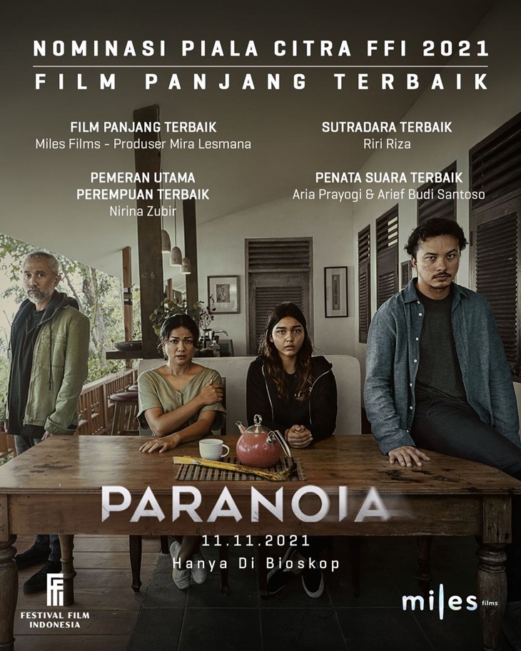 'Paranoia' Jadi Genre Thriller Pertama Riri Riza