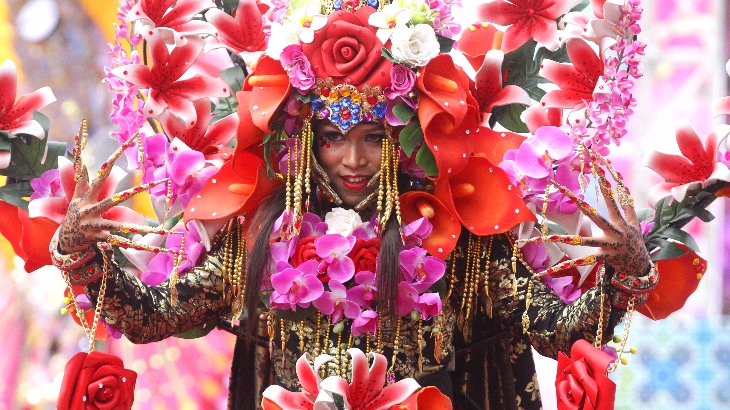 Peserta Malang Flower Carnival 2017