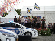 Tindaklanjuti Arahan Presiden, Kapolri Lepas Mudik Gratis Polri Presisi