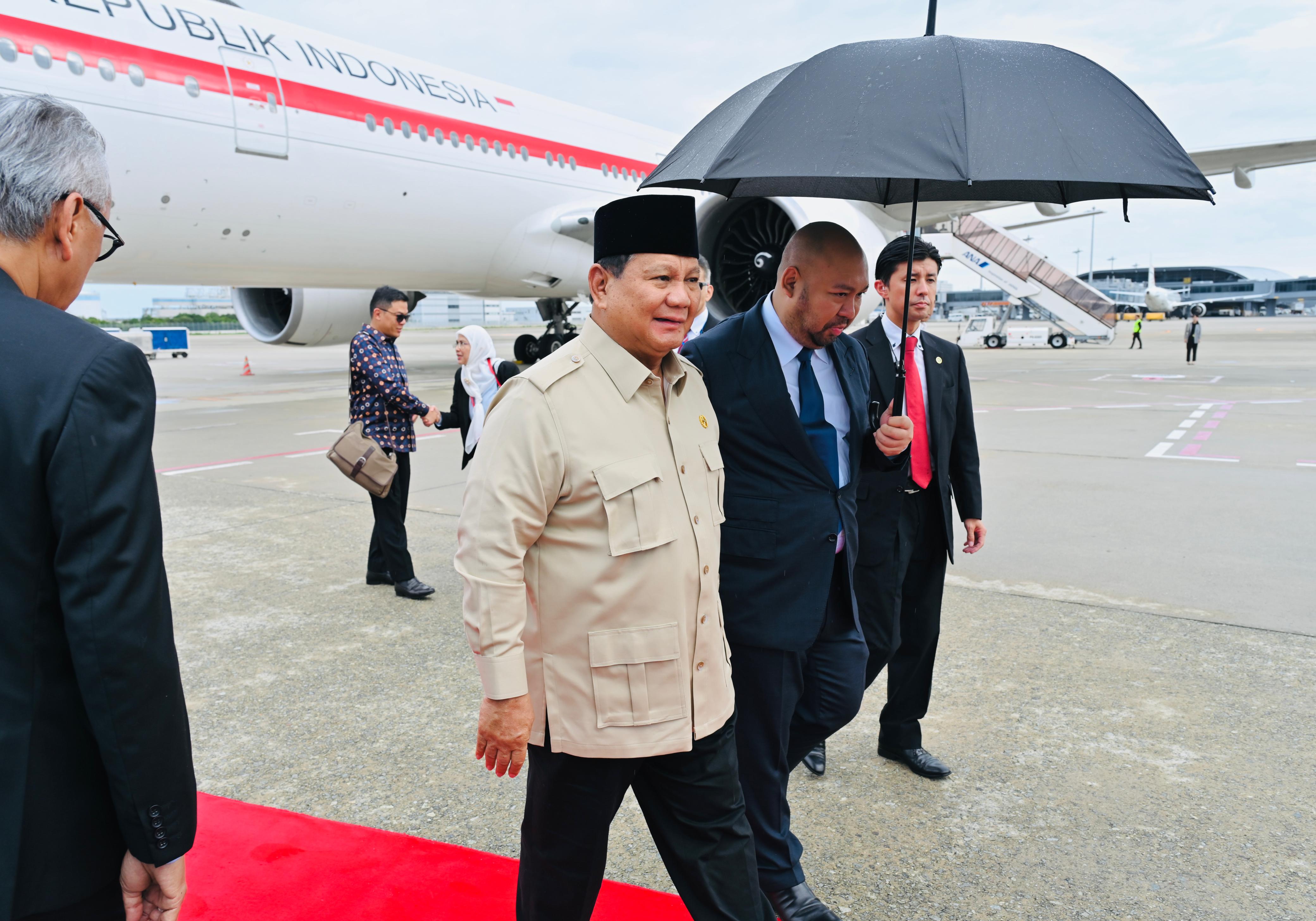 Tiba Jepang, Presiden Prabowo Bawa Misi Khusus di Expo 2025 Osaka