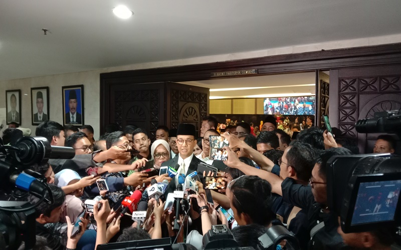 Anies Baswedan siap bekerja sama dengan anggota DPRD DKI Jakarta
