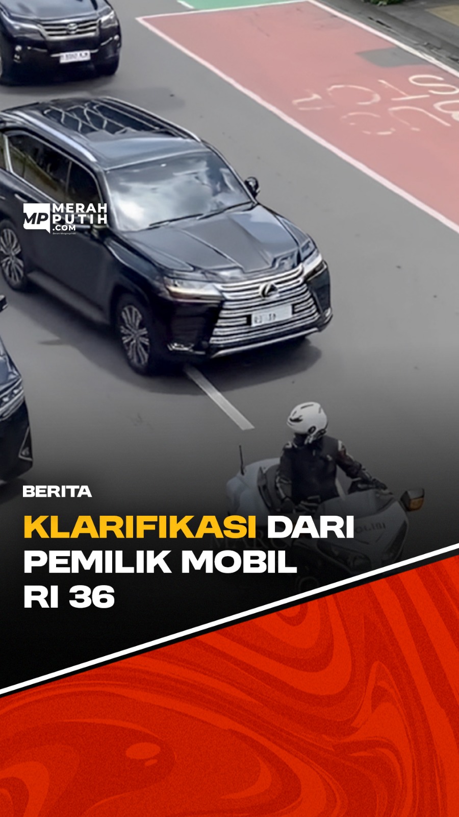 Klarifikasi dari Pemilik Mobil RI 36
