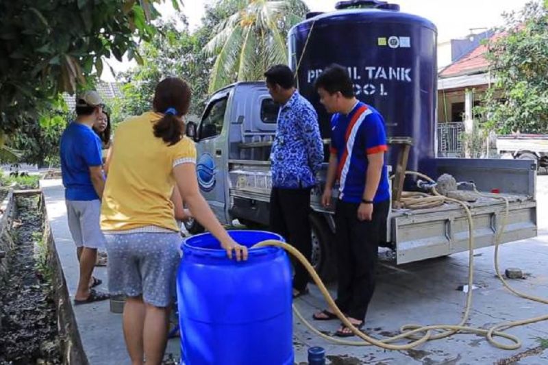 2 Daerah di Kota Tangerang Masuk Zona Merah Kekeringan, Tiap Hari Dikirim 5.000 Liter Air