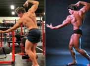 Anak Arnold Schwarzenegger Tiru Pose Sang Ayah