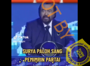 [HOAKS atau FAKTA] : Surya Paloh Menyesal dan Bersalah Mengusung Anies di Pilpres