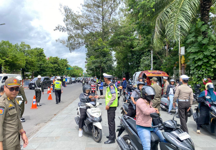 Sepekan Ops Zebra Candi, 651 Kendaraan Kena Tilang 