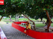 Sepi Pengunjung, Pengemis Klenteng Gantungkan Nasibnya di Pohon Sianto