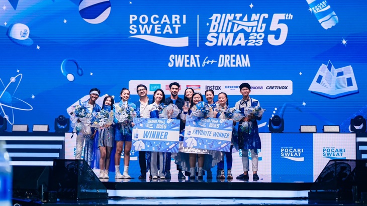 Grand Final POCARI SWEAT Bintang SMA 2023 Berlangsung Meriah