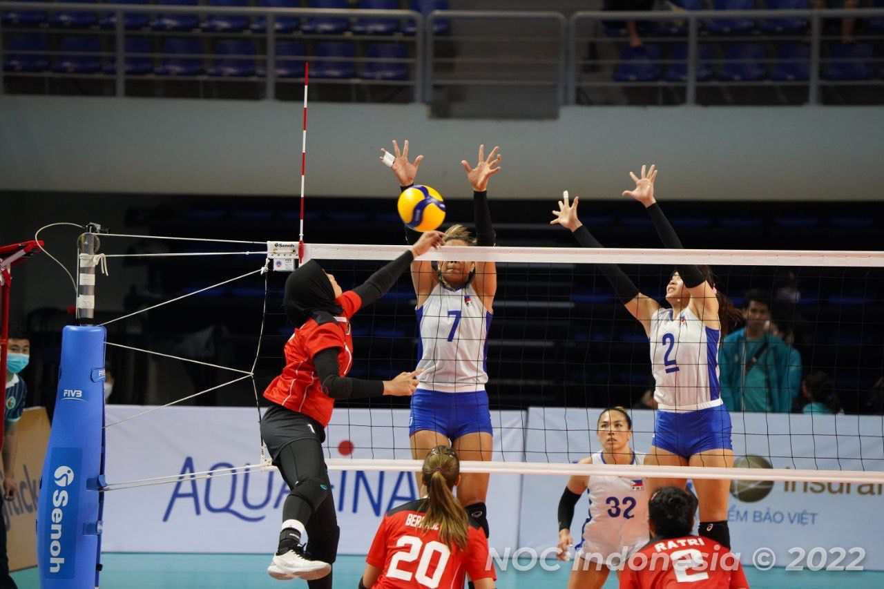 Timnas Voli Putri Indonesia dan Vovinam Raih Medali Perunggu