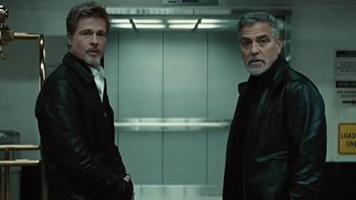 Pemutaran 'Wolfs' Sukses Besar, Pitt dan Clooney Bergoyang