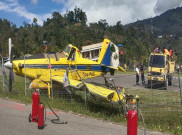 Pesawat Pelita Air Tergelincir di Bandara Karubaga, tidak Ada Korban Jiwa