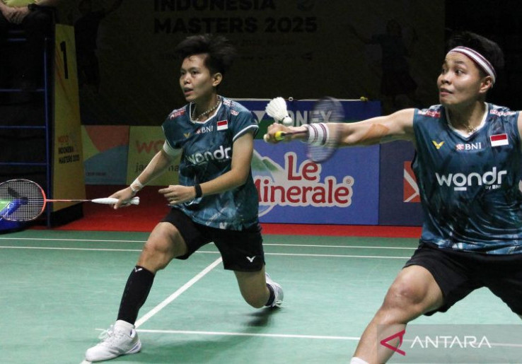 Bertemu Pasangan Jepang Lagi di Babak 16 Besar Kumamoto Masters Japan 2025, Apriyani/Fadia Siap Capai