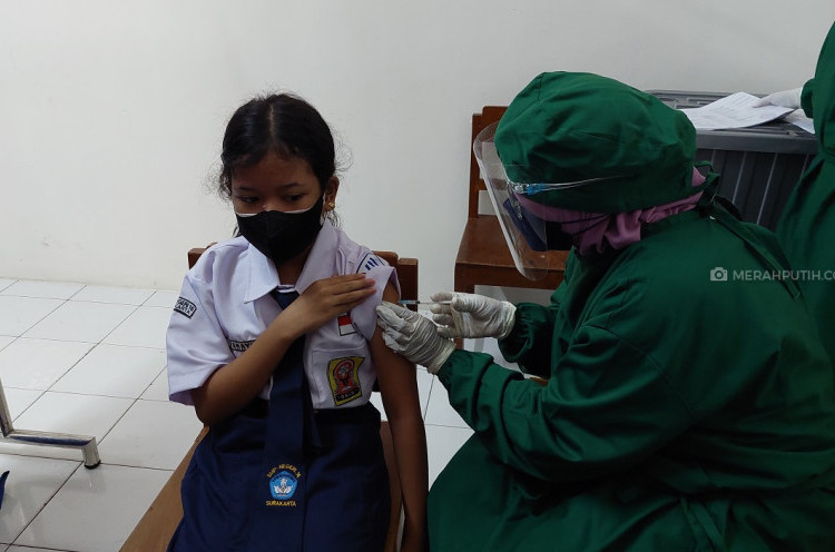 Vaksinasi Anak Usia 6-11 Tahun di Solo Sasar 5.000 Penerima