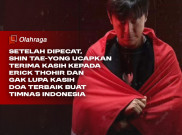 Setelah Dipecat, Shin Tae-Yong Ucapkan Terima kasih kepada Erick Thohir dan Gak Lupa Kasih Doa Terbaik Buat Timnas Indonesia