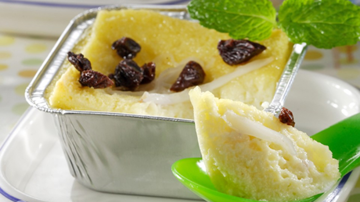 Sarapan Puding? Kenapa Enggak, Coba Puding Roti Kelapa Ini