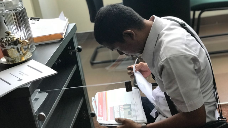 Bareskrim Geledah Kantor BJBS Bandung