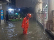 Malam Ini  55 Rukun Tetangga  dan 3 Ruas Jalan di Jakarta Terendam Banjir
