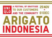 UNIQLO Siapkan Penawaran Menarik di 'Arigato Indonesia Promotion Week'