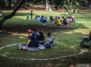 Warga Padati Tempat Wisata di Jakarta