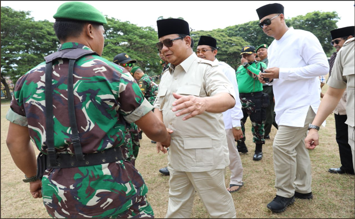 Prabowo: Waktu Jadi Komandan Saya Keras, Tapi Belum Pernah Marahi Pak Djoko Santoso