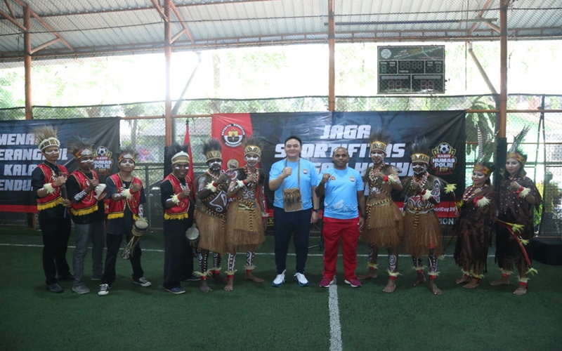 Turut dalam Kadiv Humas Polri Cup 2019 peserta dari Polda Papua Barat
