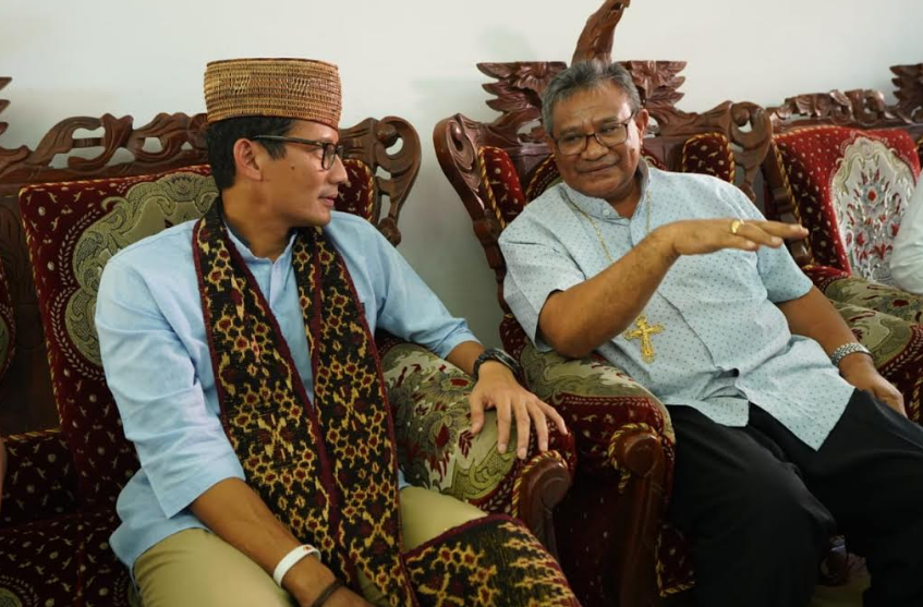 Nasehat Uskup Maumere ke Sandiaga Uno