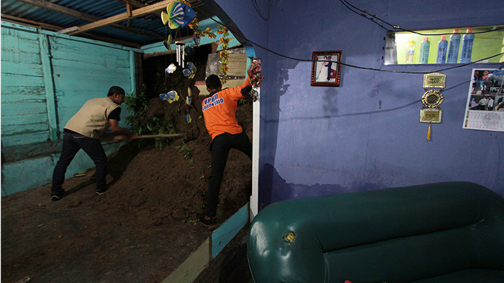 BNPB Bangun Sistem Peringatan Dini Longsor di 24 Lokasi