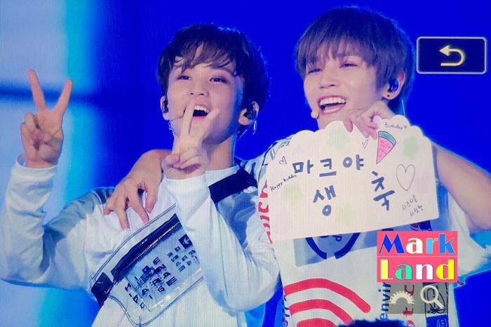 Mark and Taeyong