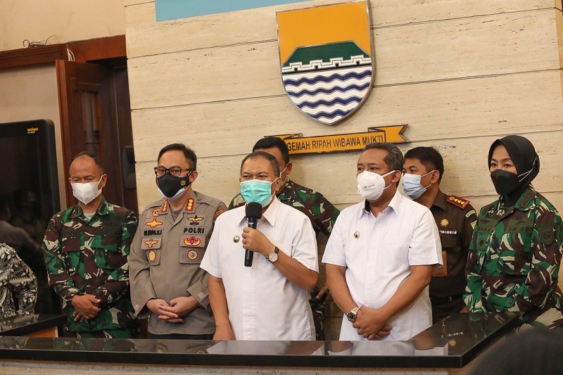 Wali Kota Bandung Oded M. Danial dan Forkompinda. (Foto: Humas Kota Bandung)