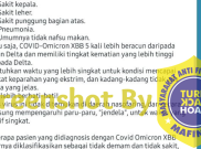 [HOAKS atau FAKTA]: COVID-19 Subvarian XBB Mematikan dan Sulit Terdeteksi
