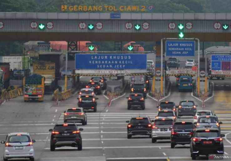 Belasan Ribu Kendaraan Sudah Kembali ke Jakarta saat Arus Balik Natal