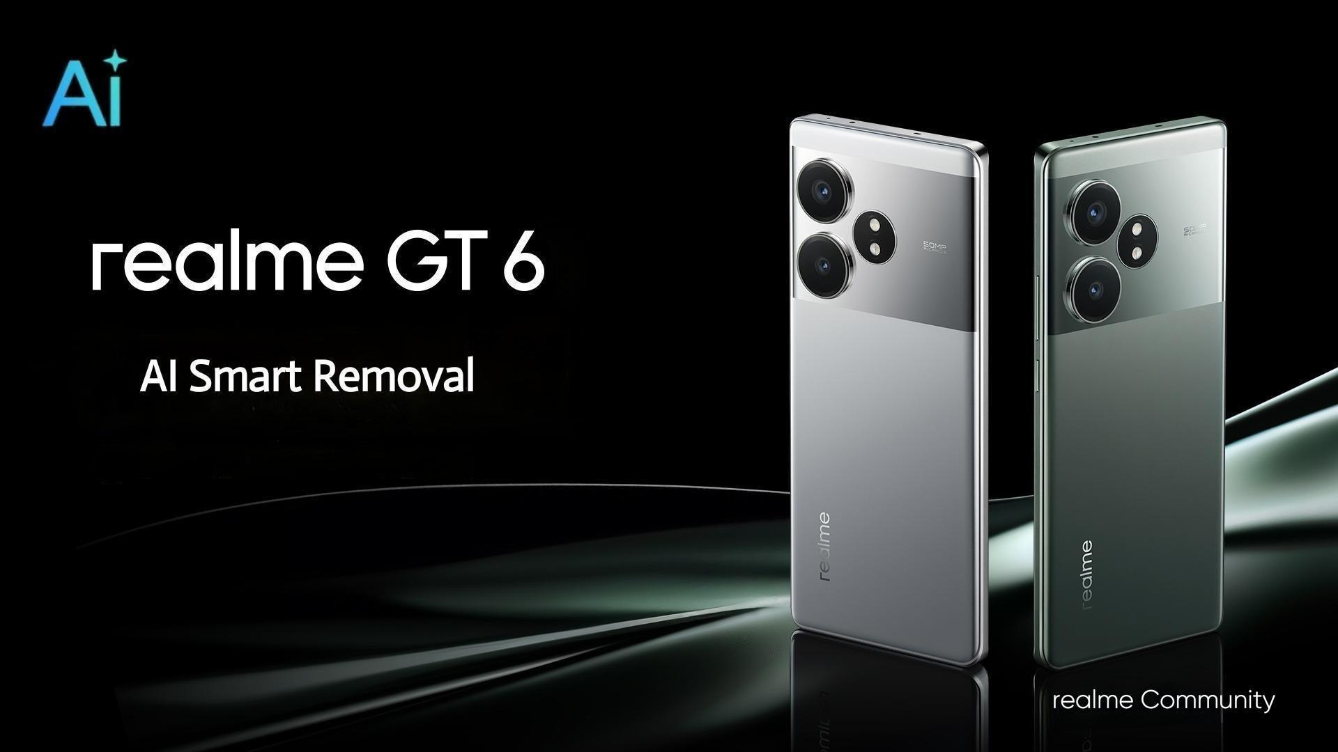 Realme GT 6 ditenagai chipset Snapdragon 8S Gen 3. (Foto: Realme)