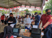 Jelang Mudik, Warga Tangerang Ikuti Vaksinasi Booster