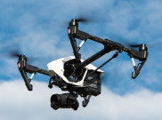 Polisi Gunakan Drone Tilang Pengendara yang Melintas di Kawasan Tangerang