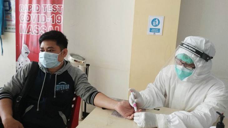 Pemprov DKI: 96.748 Rapid Test, 3.703 Terkonfirmasi Positif Corona