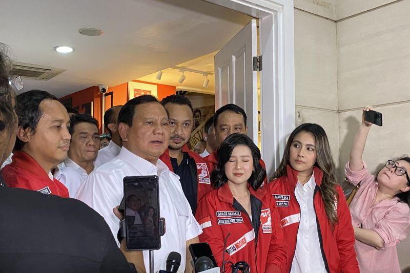 Elektabilitas Prabowo di Sumatera Barat Ungguli Anies dan Ganjar