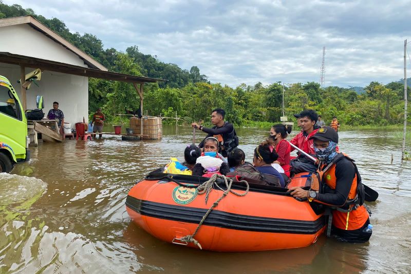 Banjir di Morowali Utara Belum Surut, 79 Keluarga Mengungsi