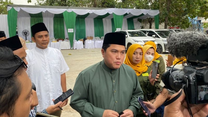 Erick Thohir Sebut Pertumbuhan Ekonomi Indonesia 5,44 Persen Luar Biasa