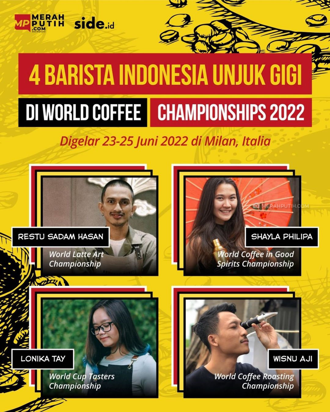 4 Barista Indonesia Unjuk Gigi