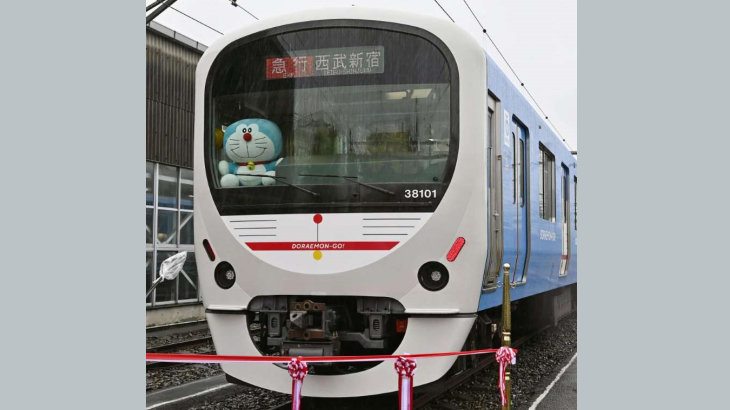 'Doraemon-Go' Kereta yang Hadir untuk Rayakan Ulang Tahun Doraemon